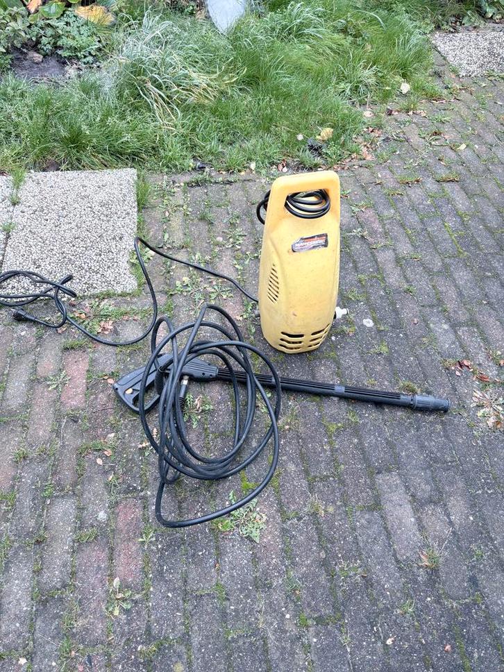 Hogedrukreiniger Bruder Mannesmann, Tuin en Terras, Hogedrukreinigers, Gebruikt, Elektrisch, Met regelbare waterdruk, Ophalen