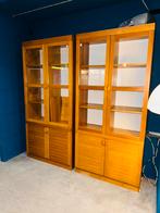 Twee vintage Ikea kasten vitrinekasten, Ophalen, Huis en Inrichting