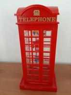 Engelse telefooncel spaarpot, Ophalen of Verzenden, Steen, Aardewerk of Keramiek