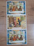 Franse Reclamekaarten Au Bon Marche Enfants de différent pay, Ophalen of Verzenden, Voor 1920, Ongelopen, Overige thema's