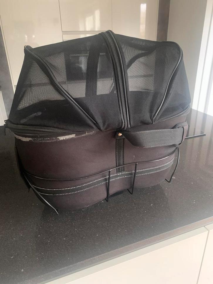 Fietsmand hond achter, Dieren en Toebehoren, Honden-accessoires, Zo goed als nieuw, Ophalen