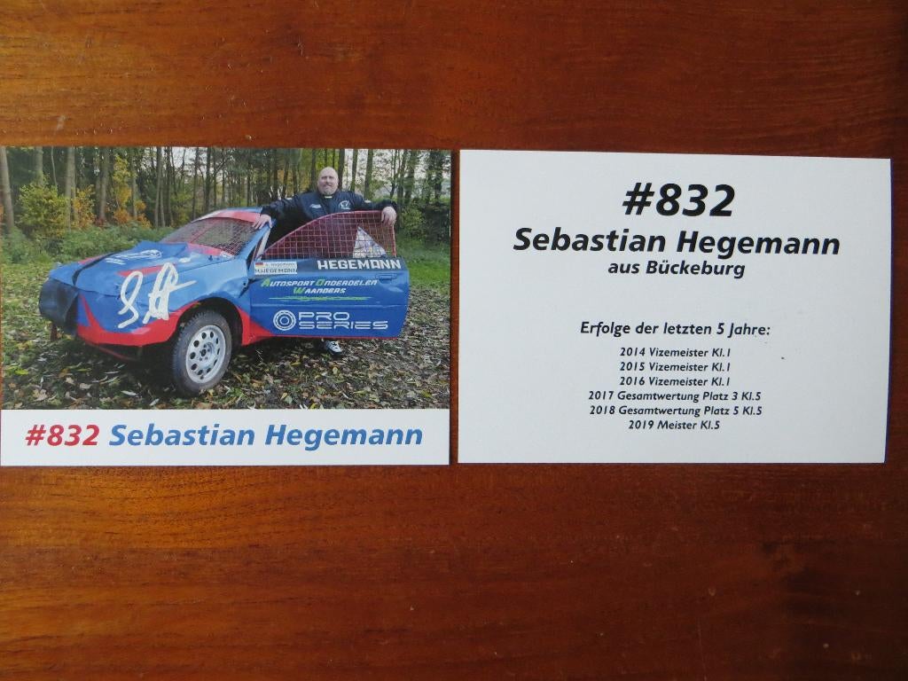 foto Sebastian Hegemann (met handtekening), Ophalen of Verzenden, Nieuw, Overige merken