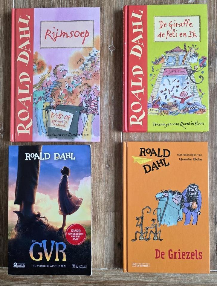 Boeken en luisterboek van Roald Dahl, Boeken, Kinderboeken | Jeugd | onder 10 jaar, Zo goed als nieuw, Fictie algemeen, Verzenden