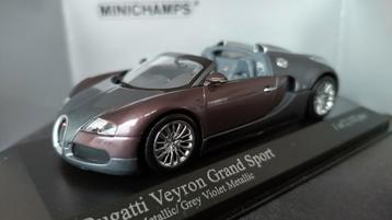 Bugatti Veyron Gran Sport 1:43 Minichamps Pol  beschikbaar voor biedingen