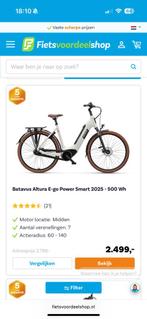 Batavus Altura E-go SPLINTERNIEUW 500Wh, Fietsen en Brommers, Fietsen | Dames | Damesfietsen, 53 tot 56 cm, Ophalen of Verzenden