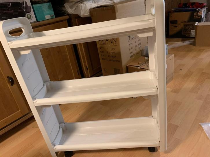 Wasmachine/Droger Trolley - Opbergrek, Huis en Inrichting, Kasten | Stellingkasten, Zo goed als nieuw, Ophalen of Verzenden