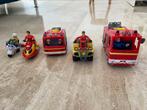Brandweerman Sam auto’s en poppetjes, Ophalen of Verzenden, Gebruikt
