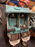 Duowagen/tweelingwagen luchtbanden, Ophalen, Zo goed als nieuw, Regenhoes