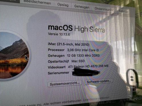 Imac, Computers en Software, Apple Desktops, Zo goed als nieuw, iMac, SSD, Onbekend, 16 GB, Ophalen of Verzenden