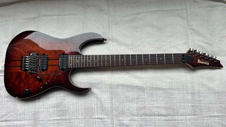 Ibanez Prestige RGT320Z - Regal Brown Burst, Muziek en Instrumenten, Snaarinstrumenten | Gitaren | Elektrisch, Gebruikt, Solid body