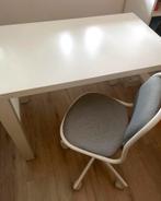 IKEA påhl bureau en örfjäll bureaustoel kids wit/ grijs, Kinderen en Baby's, Kinderkamer | Tafels en Stoelen, Ophalen, Gebruikt