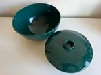 Set 2 Arabia Teema Grote Schalen Deksel Groen Kaj Franck, Huis en Inrichting, Keramiek, Ophalen of Verzenden, Overige stijlen