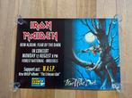 Iron Maiden Fear Of The Dark Promo Poster, Verzamelen, Posters, Verzenden, Rechthoekig Liggend, Zo goed als nieuw, A1 t/m A3
