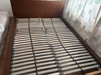 IKEA Twijfelaar Bed 160x200 met Verstelbare Lattenbodem, Huis en Inrichting, Ophalen, Verstelbaar, Bruin, Zo goed als nieuw