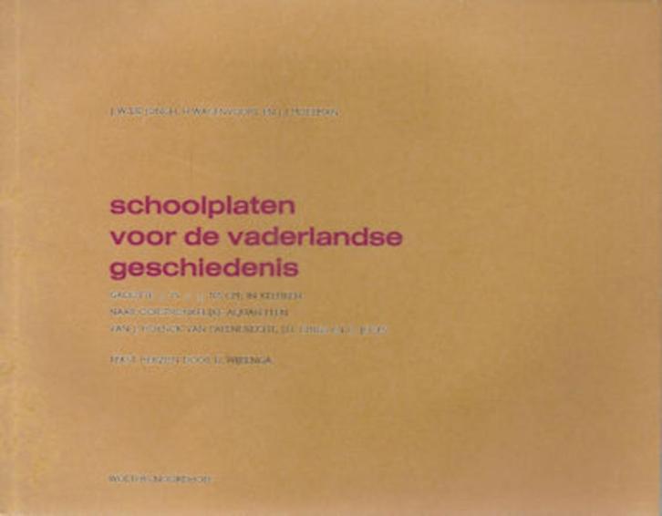 Schoolplaten voor de vaderlandse geschiedenis - afbeeldingen, Boeken, Overige Boeken, Gelezen, Ophalen of Verzenden