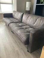 Bank en hocker, Ophalen, 250 tot 300 cm, 75 tot 100 cm, Zo goed als nieuw