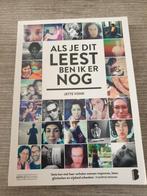 ALS JE DIT LEEST BEN IK ER NOG - Jette Vonk, Ophalen of Verzenden, Gelezen, Jette Vonk, Overige