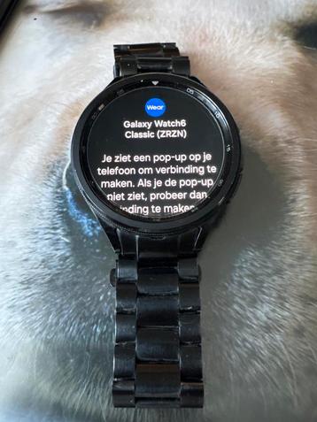 Samsung Galaxy Watch6 Classic (ZRZN) Zwart beschikbaar voor biedingen