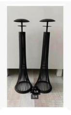 2 x moderne metalen hoedenstandaards 54 cm, pr.p.stuk, Antiek en Kunst, Curiosa en Brocante, Ophalen of Verzenden