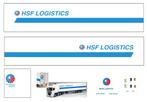 Vrachtauto decal 1:50 HSF Logistics, Verzenden, Nieuw, Bus of Vrachtwagen, Overige merken