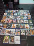 Playstation 2 + 51 spellen +eye toy, Ophalen, Gebruikt, Met 1 controller