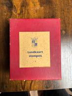 Landkaart stempel retro uit onderwijs - Zeeland, Ophalen of Verzenden, Huis en Inrichting