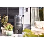 Regenton 210L met standaard kraan en vulautomaat, Tuin en Terras, Bloembakken en Plantenbakken, Ophalen, Zo goed als nieuw, Rond