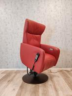 Prominent Sorisso leren sta op stoel relax fauteuil zgan, Prominent, Ophalen of Verzenden, Zo goed als nieuw, Metaal