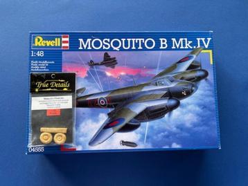 revell	4555	De Havilland Mosquito B Mk.IV	1/48 incl RESIN wh beschikbaar voor biedingen