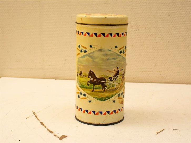 Van der meulen beschuit blik 37092, Verzamelen, Blikken, Gebruikt, Koek(jes), Ophalen of Verzenden