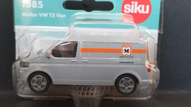 Volkswagen VW Transporter T6 Muller promo 1:55  Siku Pol, Hobby en Vrije tijd, Modelauto's | Overige schalen, Nieuw, Auto, Verzenden