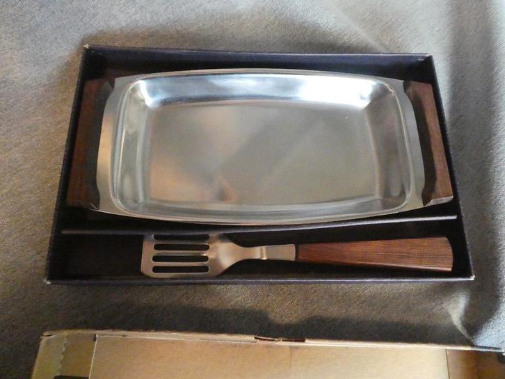 Serveerschaaltje - Vintage - Lundtofte - Denmark, Huis en Inrichting, Keuken | Servies, Gebruikt, Schaal of Schalen, Overige stijlen