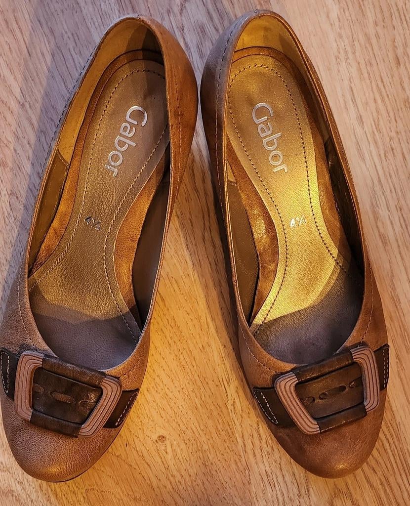 Gabor! Pumps op de hakken, Kleding | Dames, Schoenen, Pumps, Bruin, Gabor, Ophalen of Verzenden