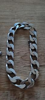 Zware zilveren armband, Ophalen of Verzenden, Zo goed als nieuw, Zilver, Zilver
