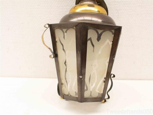 Etsy hal lantaarn 21950, Huis en Inrichting, Lampen | Plafondlampen, Gebruikt, Glas, Ophalen of Verzenden