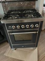 Mooi Boretti Majestic Fornuis, 4-pits, vrijstaand, Ophalen, Hete lucht, 60 cm of meer, 4 kookzones