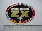 sticker Michelin ZX Bibendum EUROPA reizen auto oldtimer, Verzamelen, Overige typen, Zo goed als nieuw, Verzenden