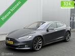 Tesla Model S 75 - 2017 - 21 inch - CCS upgrade - SOH 90%, Auto's, Tesla, Achterwielaandrijving, Gebruikt, Zwart, Leder en Stof