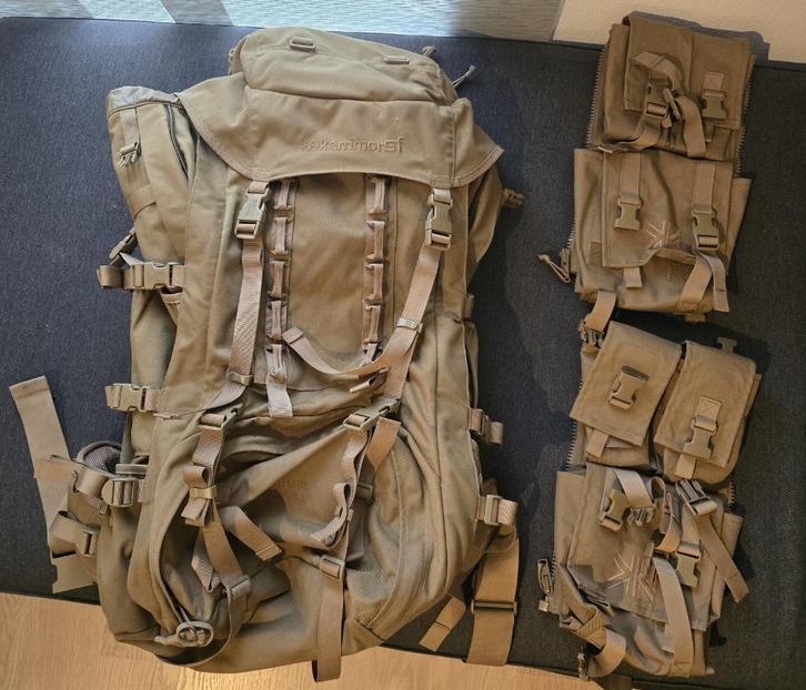 Karrimor SF 60-100 rugzak met zijtassen, Sport en Fitness, Bergsport en Wandelen, Zo goed als nieuw, Rugzak, Ophalen