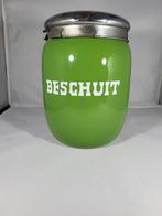 Beschuitbus resedagroen, Antiek en Kunst, Ophalen of Verzenden