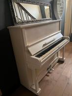 Witte piano gratis af te halen, Muziek en Instrumenten, Piano's, Ophalen, Gebruikt, Wit, Piano