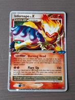 Promo dp10 infernape lv.x, Ophalen of Verzenden, Gebruikt, Losse kaart, Foil
