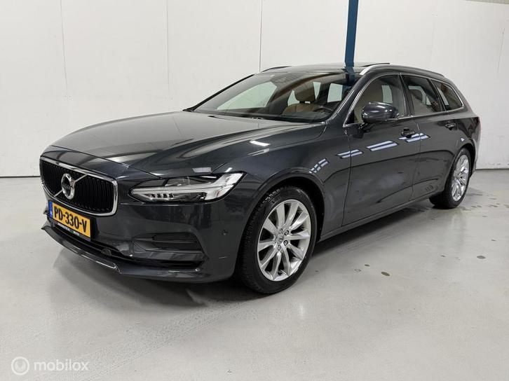 Volvo V90 2.0 T5 Momentum PANO/HUD/360/LEER/CARPLAY, Auto's, Volvo, Bedrijf, Te koop, V90, ABS, Achteruitrijcamera, Adaptive Cruise Control