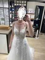 Bruidsjurk Modeca Rachel maat 34 XS, Ophalen, Trouwjurk, Wit, Zo goed als nieuw