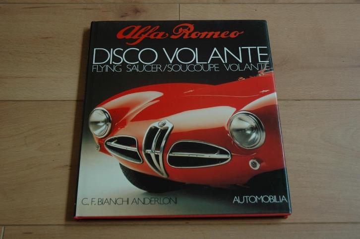 Alfa Romeo - Disco Volante - Flying Saucer - C. Anderloni, Boeken, Auto's | Boeken, Zo goed als nieuw, Alfa Romeo, Verzenden