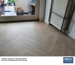 8mm dik Visgraat Pvc klik Spelt  kurk integreerde ondervloer, 75 m² of meer, Beige, 8mm dik Visgraat Pvc click met integreerde kurk ondervloer