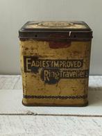 Antiek Eadies improved ring travellers blik., Ophalen of Verzenden, Gebruikt, Overige, Overige merken
