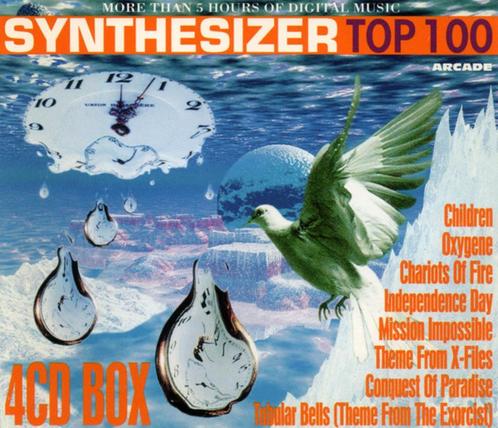 77 - ED STARINK - SYNTHESIZER TOP 100 - 4CD/BOX - NIEUW, Cd's en Dvd's, Cd's | Instrumentaal, Nieuw in verpakking, Verzenden