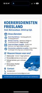 Snel transport nodig? Wij rijden met Nederlandse koeriers!, Koeriersdiensten