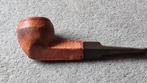 Vintage Sir Henry Deluxe pijp, rookpijp - leer bekleed -13cm, Ophalen of Verzenden, Gebruikt, (Water)pijp